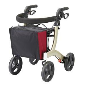 歩行車：ショッピングターン アロン化成 歩行車 歩行器 ショッピングターン 532-325 座面付き カゴ