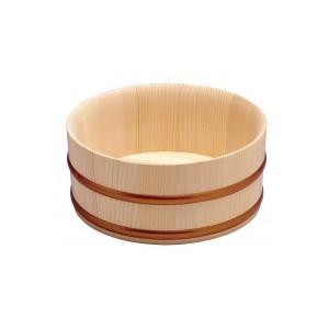 ヤマコー 天然木湯桶 口薄 83827 (0812bq)