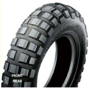 IRC 井上ゴム バイクタイヤ TG 3.50- 8 2PR FR共用 タイヤ チューブ