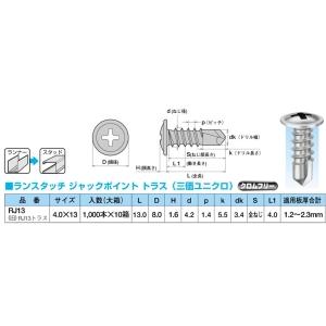 ヤマヒロ ランスタッチ RJ13 010-0978 入数:1000 : エクセレント