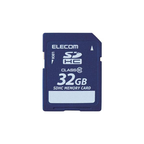 ELECOM エレコム データ復旧SDHCカード Class10 32GB MF-FSD032GC1...