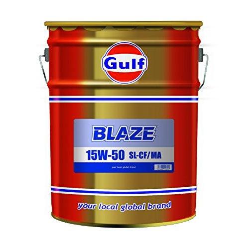 GULF ガルフ Gulf BLAZE ガルフBLAZE 15ｗ50 SL-CF・MA 鉱物油 20...