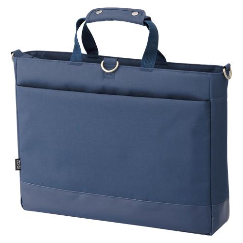 リヒトラブ キャリングバッグ(横)ネイビー(A-7670-11)