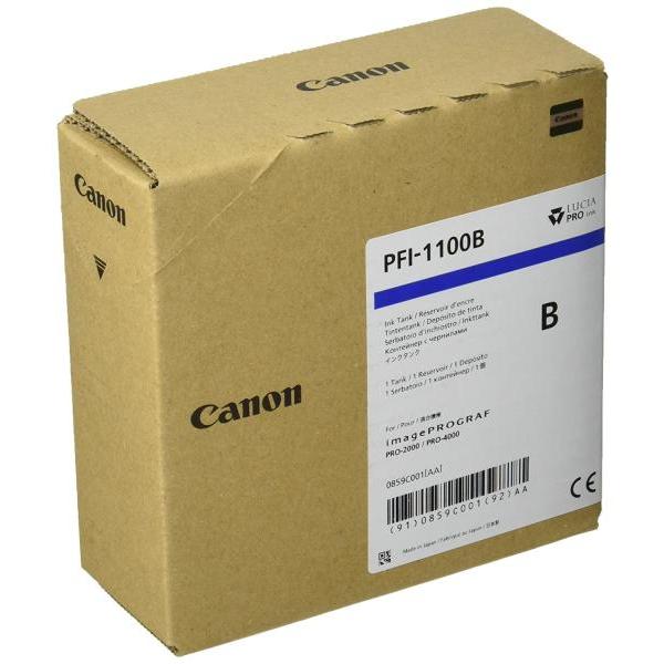 CANON キャノン キヤノン 大判プリンタ インクタンク PFI-1100 B ブルー 160ml