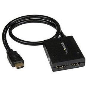STARTECH.COM 2出力HDMI分配器 USBバスパワー対応 4K 30Hz ST122HD...