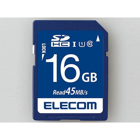 ELECOM エレコム エレコム MF-FS016GU11R データ復旧SDHCカード(UHS-I ...