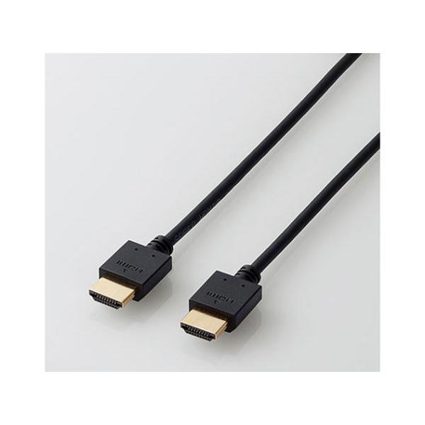 ELECOM エレコム イーサネット対応HIGHSPEED　HDMIケーブル　2.0m　ブラック D...