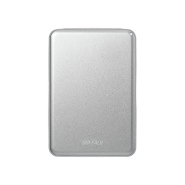 BUFFALO バッファロー USB3.1(Gen.1)対応 アルミ素材＆薄型ポータブルHDD 2T...
