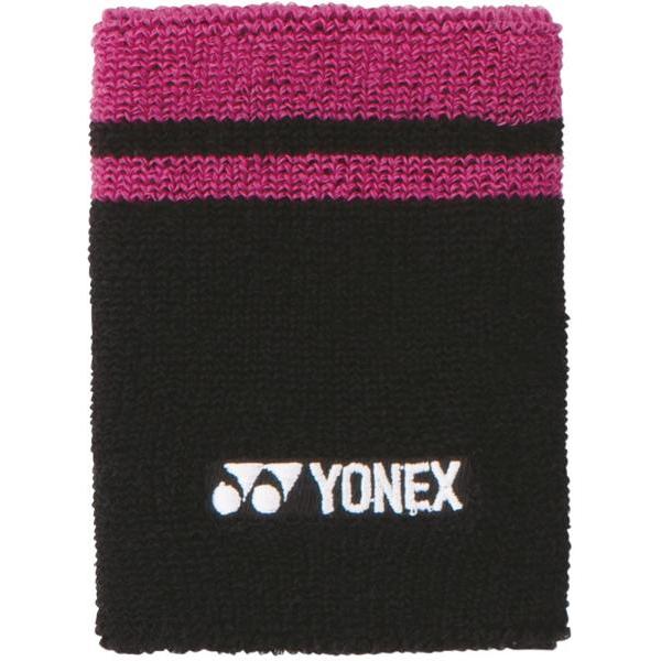 YONEX ヨネックス リストバンド (AC490) 色 : ブラック/ピンク