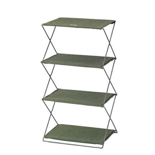 AZUMAYA 東谷 フォールディングシェルフ3D MIP-94GR L3