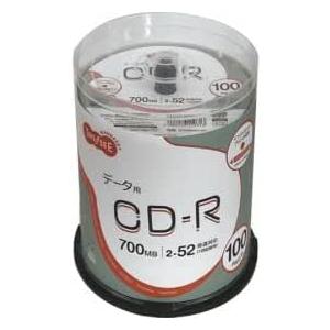 磁気研究所 OSCR80GP100 データ用CD-R 700MB 52倍速 スピンドルケース入100...