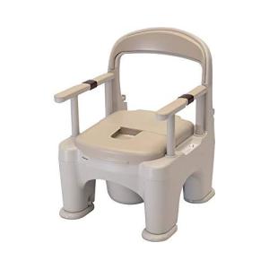 ポータブルトイレ　<座楽>　ラフィーネ / PN-L30200Vミスティパープル Amazon.co.jp: 〈座楽〉ラフィーネ プラスチック便座タイプ