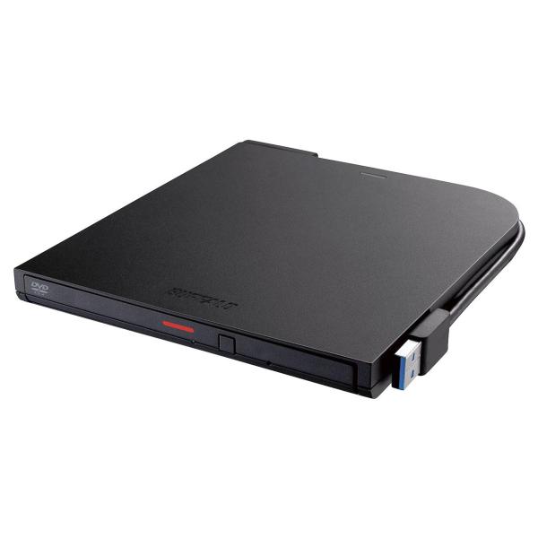 BUFFALO バッファロー ---- USB3.2(Gen1)対応ポータブルDVD-ROM読込専用...