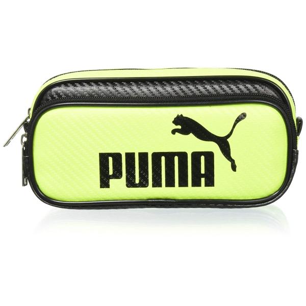 クツワ(Kutsuwa) プーマ ペンケース カラーカーボンペンケース 蛍光イエロー×ブラック 78...