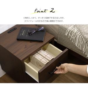 ナイトテーブル サイドテーブル ナイトチェスト...の詳細画像4