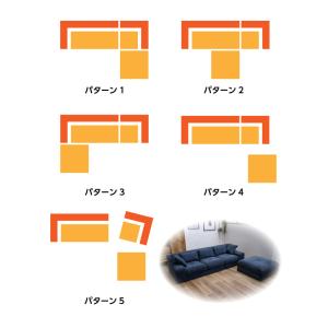 ソファ コーデュロイ 3人掛け カウチソファ ...の詳細画像5