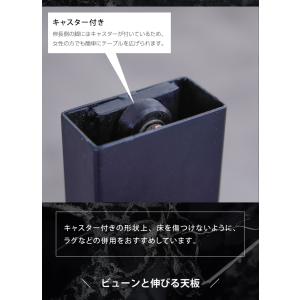 伸長式 ダイニングテーブル 幅140 4人掛け...の詳細画像3