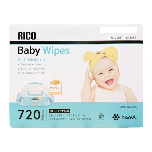 RICO 赤ちゃん用 おしりふき 720枚 コストコ ベビーワイプ おしり拭き
