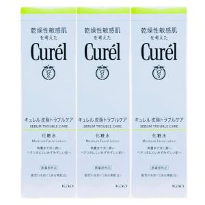 Curel キュレル 皮脂トラブルケア 保湿ジェル 120ml 3個セット 緑