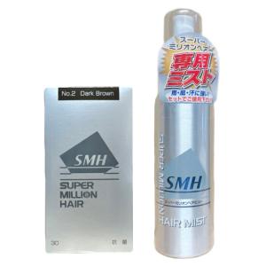 ルアン スーパーミリオンヘアー 30g No.2 ダークブラウン ヘアミスト165ml セット