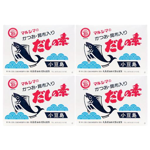 マルシマのかつお昆布入り だしの素 50袋 500g 4個セット 賞味期限2027年12月4日