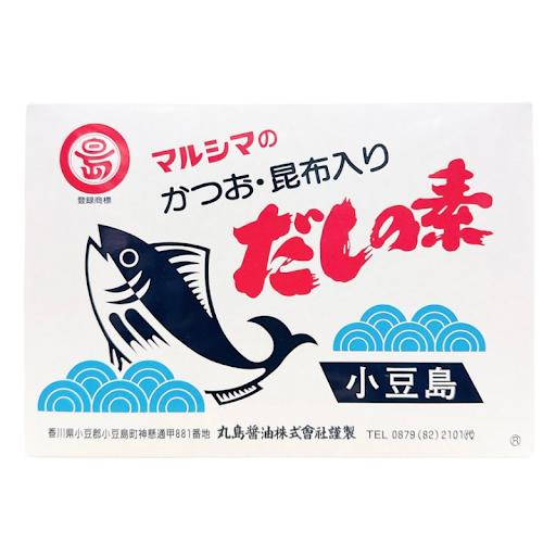 マルシマのかつお・昆布入り だしの素 50袋 500g