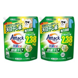 アタック 花王 抗菌EX 部屋干し用 つめかえ用 メガジャンボ 2030g