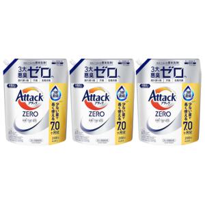 アタック アタックゼロ 詰め替え メガジャンボ 2900g 抗菌 洗濯洗剤