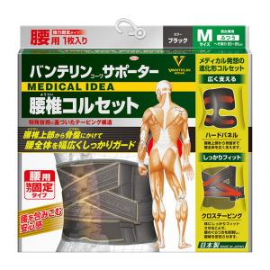 バンテリンコーワ バンテリンサポーター 腰椎コルセット 大きめ（L
