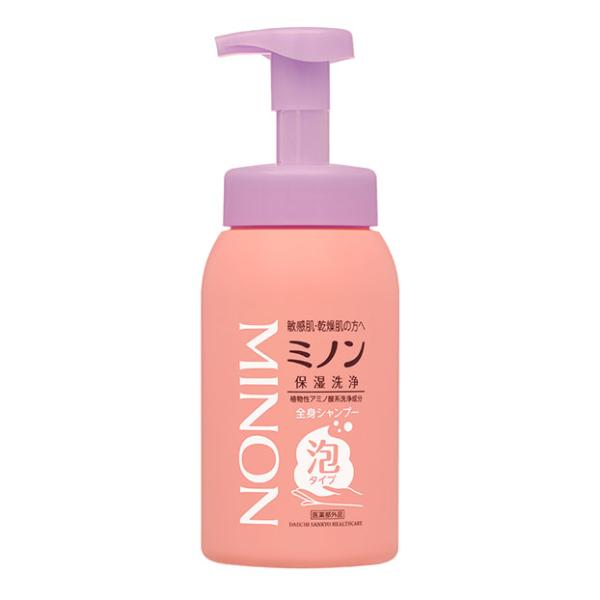 【医薬部外品】 第一三共ヘルスケア ミノン 薬用 全身シャンプー 泡タイプ 500mL