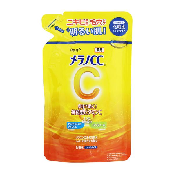 ロート製薬 メラノCC 薬用しみ対策美白化粧水 しっとりタイプ 詰替 170mL ★