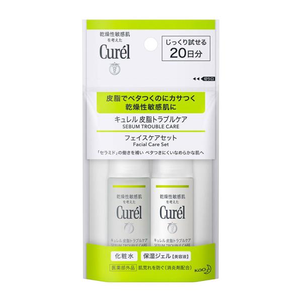 【医薬部外品】 花王 キュレル 皮脂トラブルケア フェイスケアセット 60mL ◆ ★