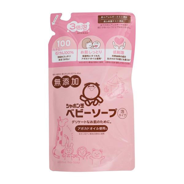 シャボン玉石けん ベビーソープ 泡タイプ 詰替 400mL