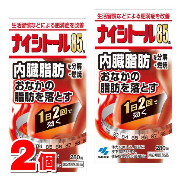【第2類医薬品】 小林製薬 ナイシトール85a 280錠　×2個 【セルフメディケーション税制対象商...