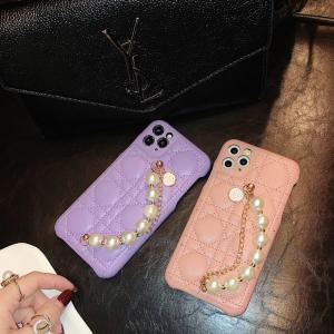 iphone12 ケース 韓国 iphone11 ケース iphonese ケース iphone12 mini ケース iphone xs xr ケース パール チェーン キルティング シンプル