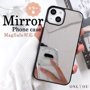 iPhone17e ケース MagSafe対応 iphone17 16e 16 15 14 13 12 11 10 7 se plus pro max ケース かわいい 韓国 ミラー 鏡 マグセーフ