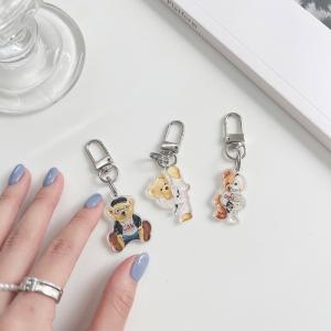 アクセサリー チャーム キーリング キーホルダ...の詳細画像5