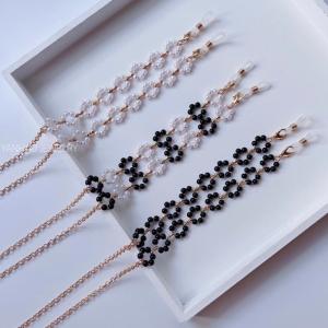 マスク ストラップ チェーン スワロフスキー パール かわいい メガネ