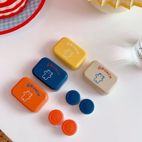 コンタクトレンズケース レンズケース ケース 小物入れ シンプル 収納 韓国 学生 おしゃれ かわい...