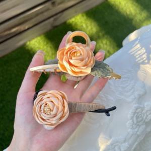 バンスクリップ バナナクリップ ヘアアクセサリー 韓国 大きめ 薔薇 ローズ ゴールド ハーフ ヘアクリップ ヘアピン レディース 女性 髪留め 簡単 挟む おしゃれ Accessory Shop Eclan 通販 Yahoo ショッピング