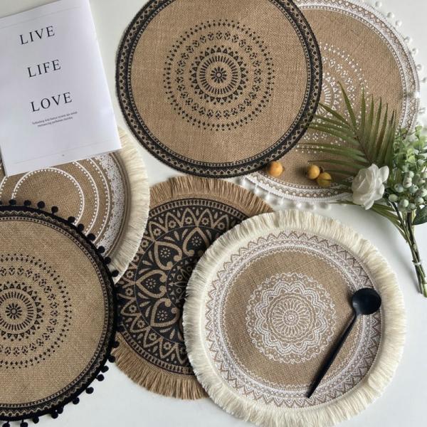 インテリア雑貨 雑貨 インスタ映え 小物 北欧 装飾品 マット ランチョンマット シンプル おしゃれ...