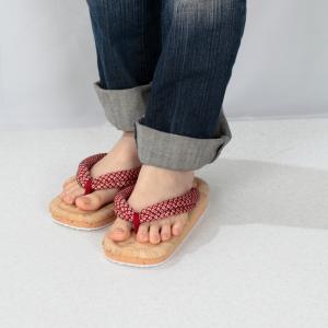 サンダル レディース メンズ 天然竹皮 スリッ...の詳細画像4