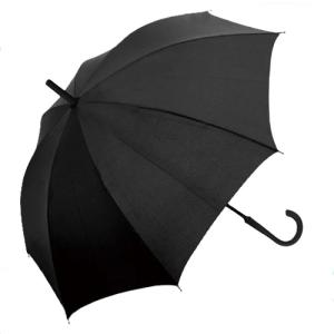 ゲリラ豪雨強風対策　簡単に元に戻せるマジカルアンブレラ（ブラック）｜eclea