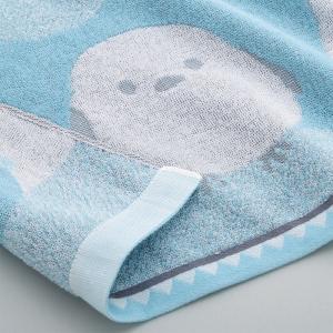 今治産バスタオルシマエナガ ブルー かわいい ...の詳細画像5