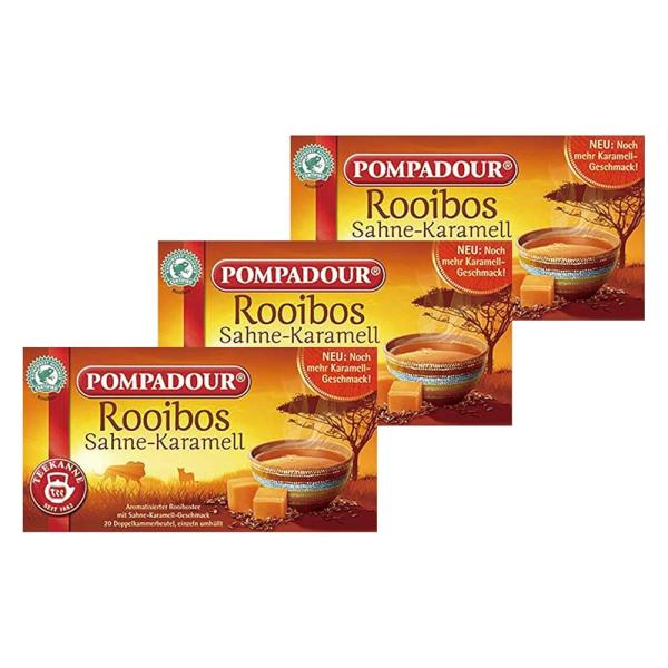 ポンパドール ルイボスティー キャラメル 20TB [1.75g×20袋]×3個