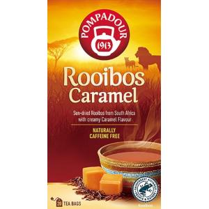 ポンパドール ルイボスティー キャラメル 20袋×2個 ノンカフェイン 甘い香り くつろぎの時間に