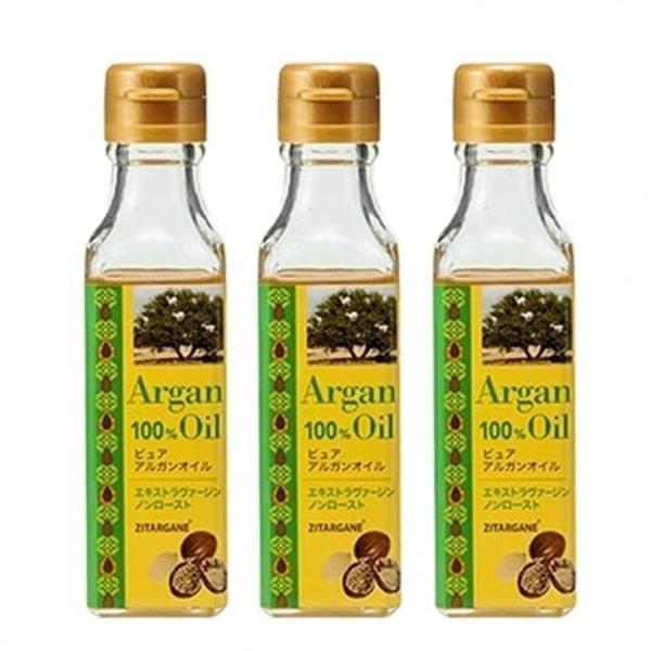 エクストラヴァージン アルガンオイル ノンロースト 92g 3本セット　ジットアルガン