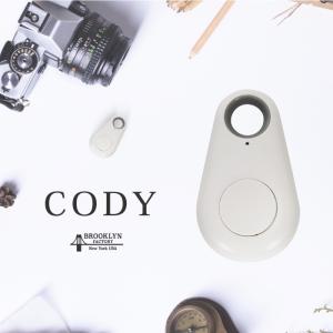 bluetooth リモートシャッター ワイヤレス ボタン セルカ棒 三脚　リモートシャッター 軽量 BROOKLYN FACTORY CODY [M便 1/5]