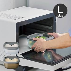 evercook ガラス製電子レンジ調理器具L