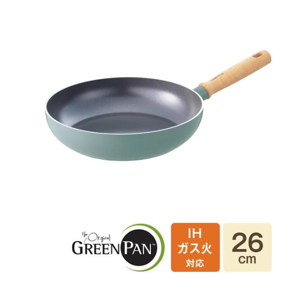 GREEN PAN グリーンパン メイフラワー 26cm CC001898-001 フライパン グリ...